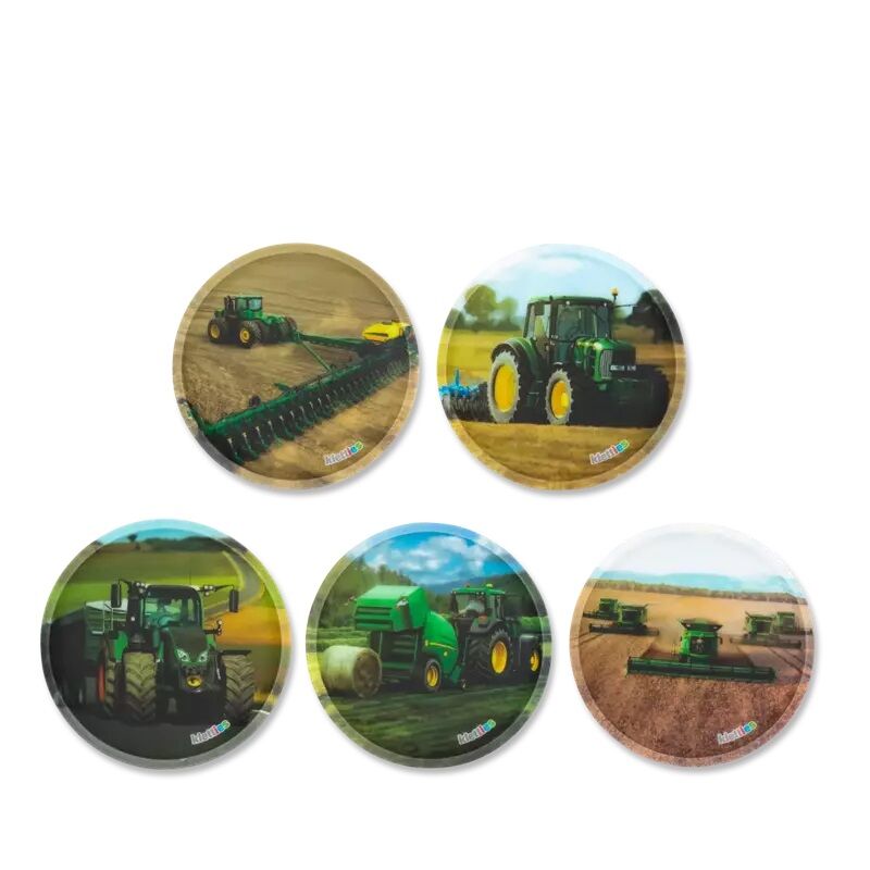 ergobag Kletties Matt Set (5-tlg.) Landmaschinen ERG-KLE-002-039