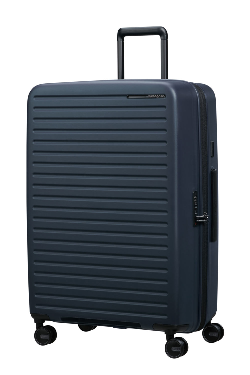 Samsonite Restackd Trolley mit 4 Rollen erweiterbar 75cm + GRATIS HOTELGUTSCHEIN Midnight Samsonite Restackd Trolley mit 4 Rollen erweiterbar 75cm + GRATIS HOTELGUTSCHEIN Midnight