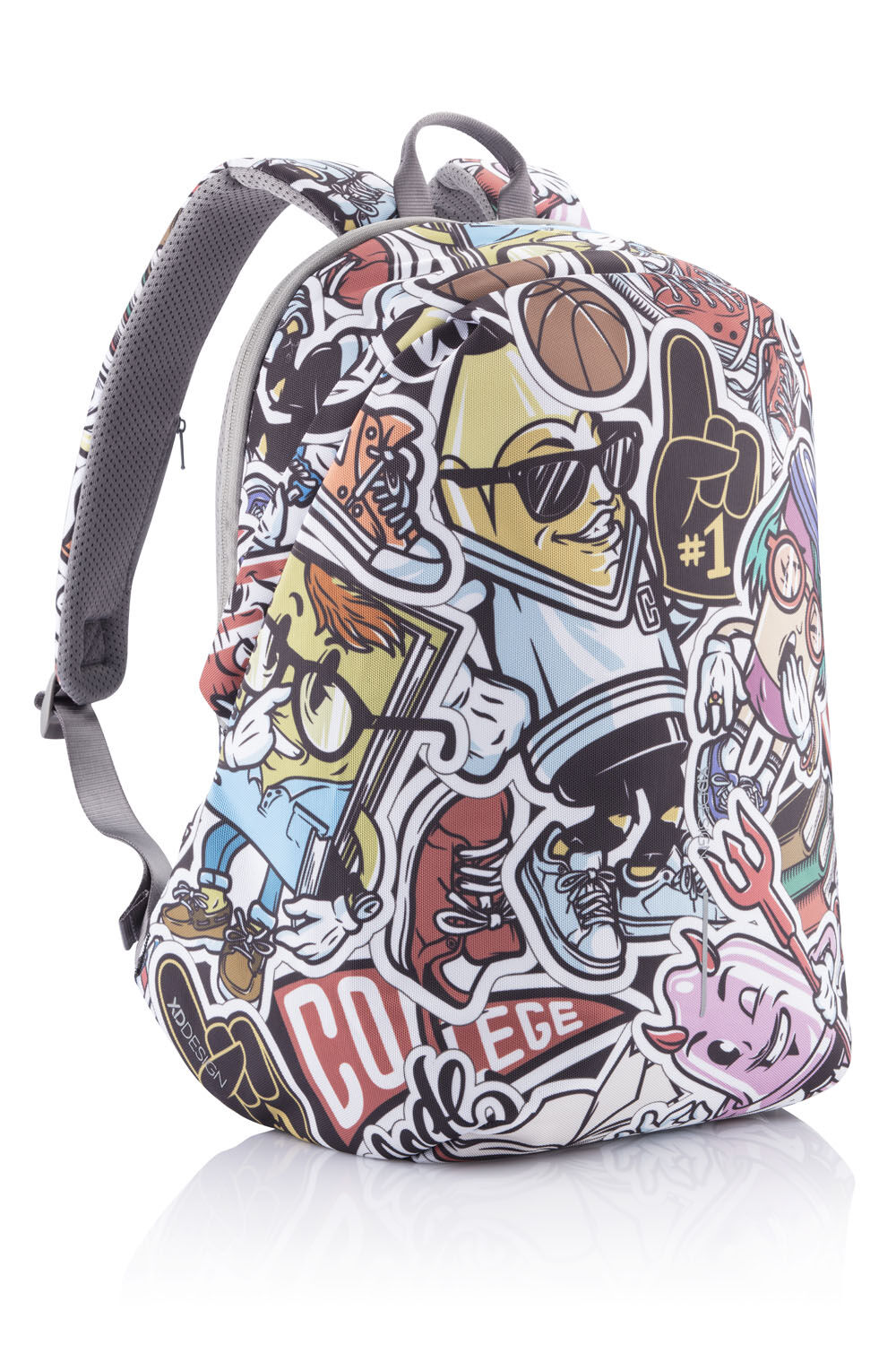 XD Design Bobby Soft Art Anti-Diebstahl Rucksack 15,6" Grafitti
