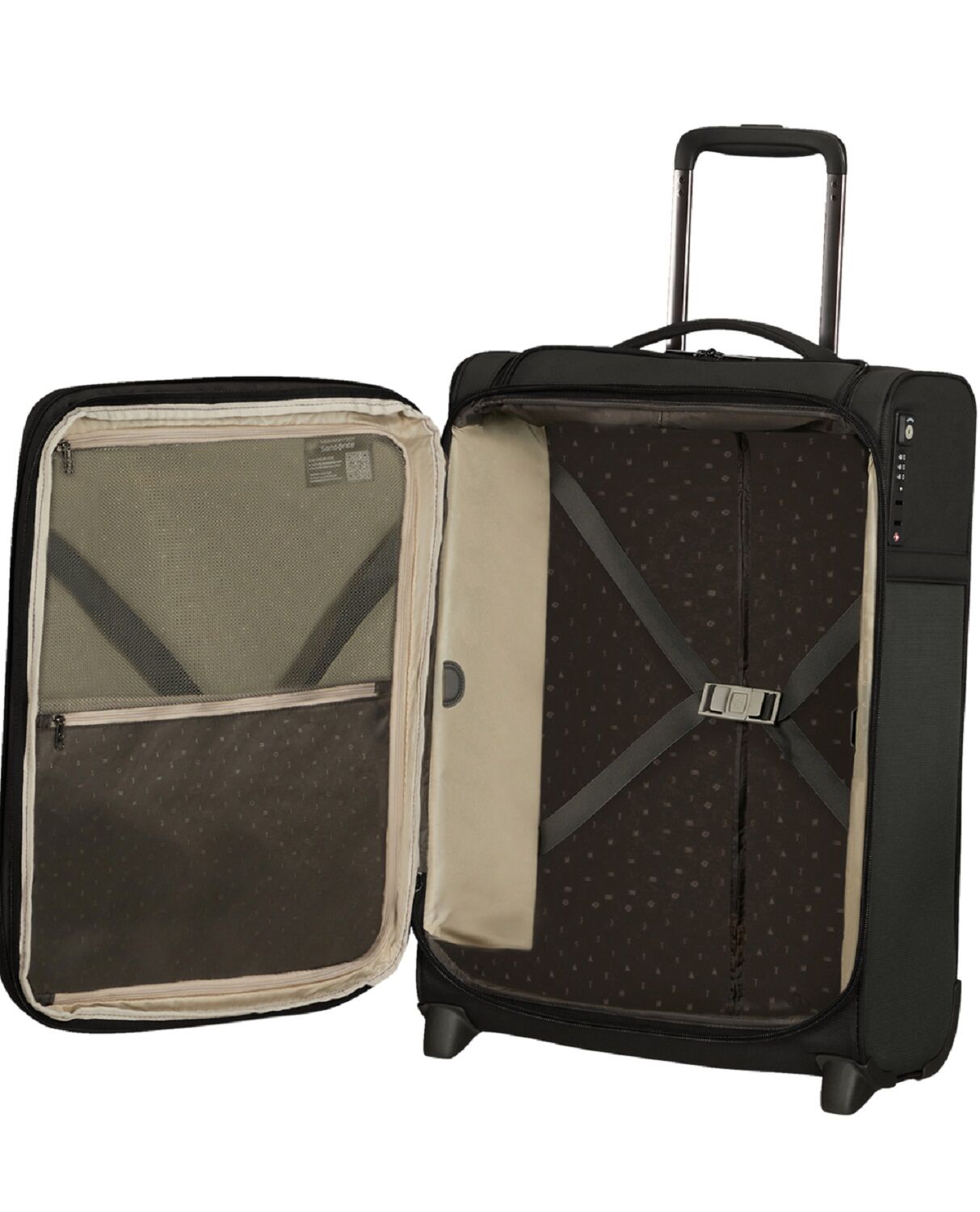 Samsonite Airea Trolley S mit 2 Rollen Toppocket Schwarz Samsonite Airea Trolley S mit 2 Rollen Toppocket Schwarz