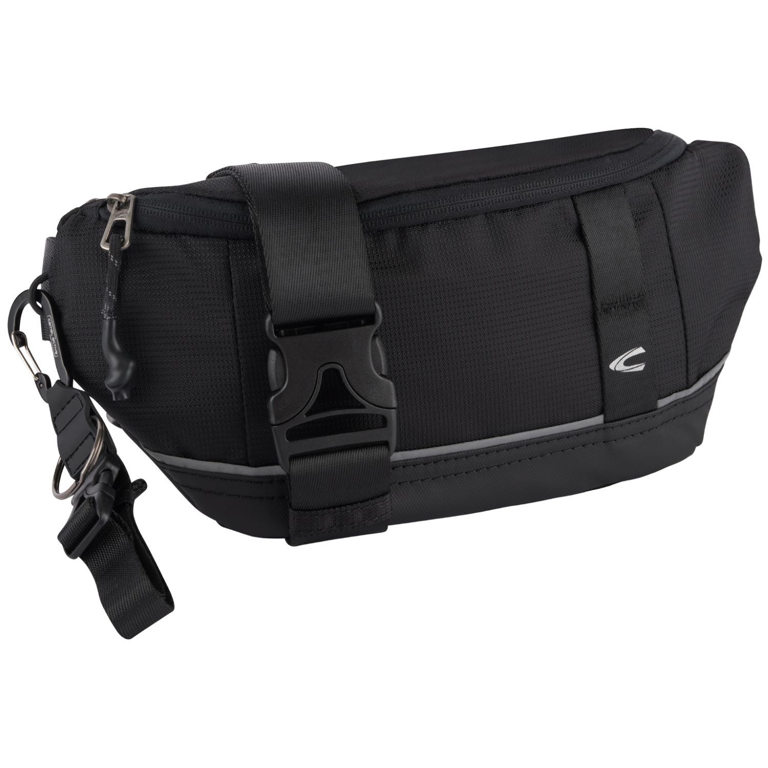 Camel Active CONNECT Bauchtasche mit reflektierenden Details, schwarz