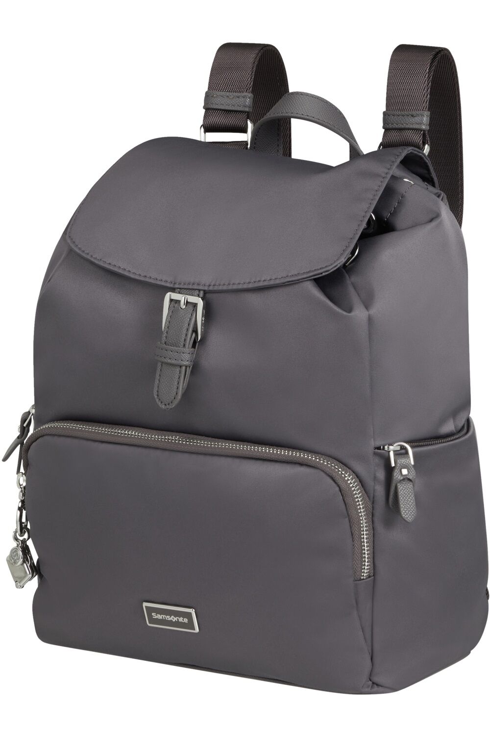 Samsonite Karissa 2.0 Rucksack mit Lasche Eco Dark Grey Samsonite Karissa 2.0 Rucksack mit Lasche Eco Dark Grey