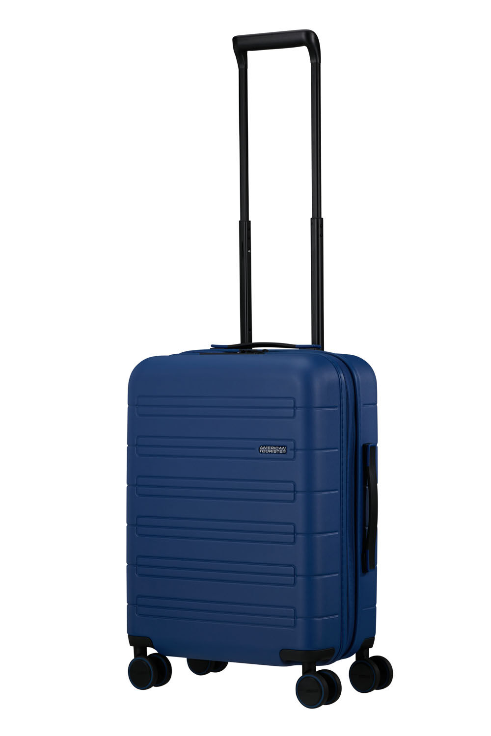American Tourister Novastream Trolley 55cm mit 4 Rollen, erweiterbar Navy Blue American Tourister Novastream Trolley 55cm mit 4 Rollen, erweiterbar Navy Blue