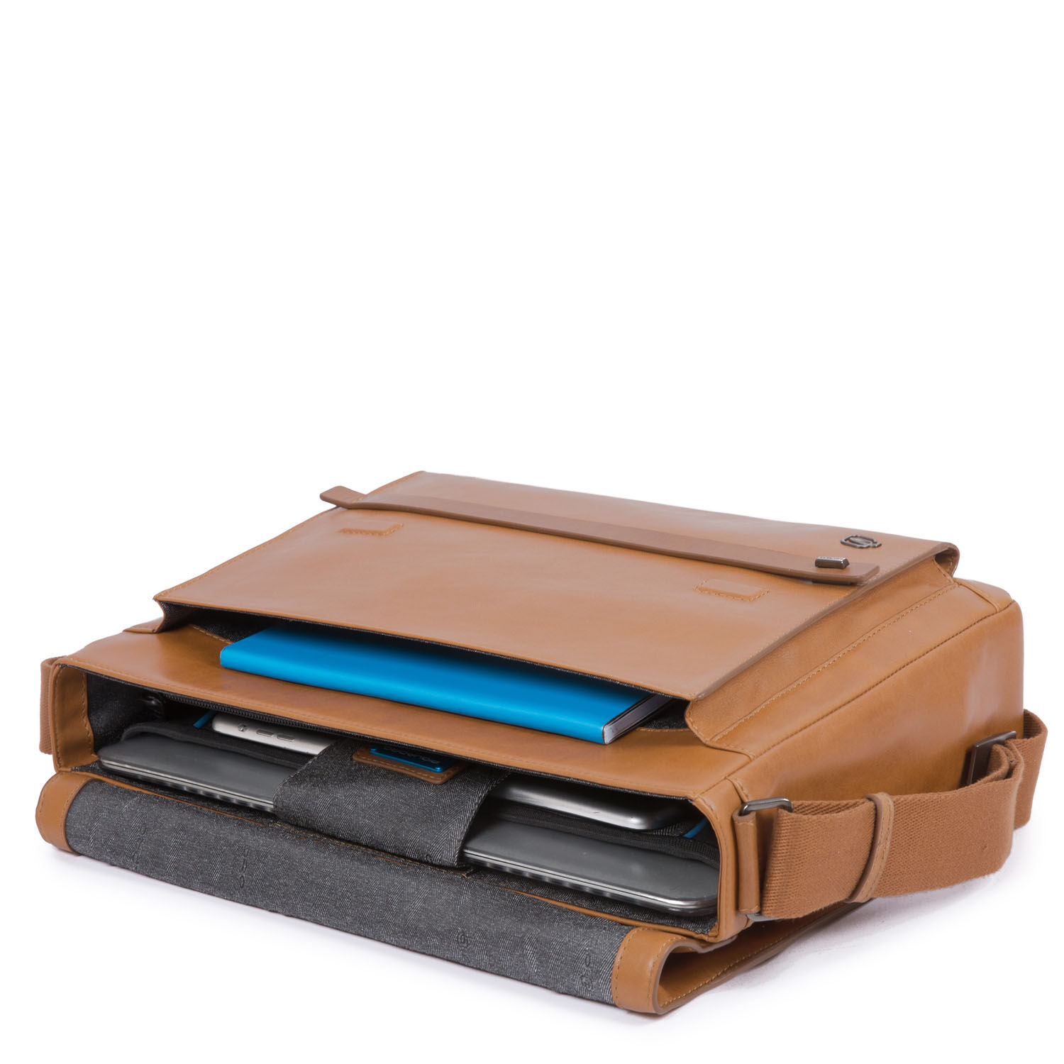 Piquadro Cube Laptopkuriertasche mit iPad®Pro 12,9"/13,3 Zoll- Fach schwarz