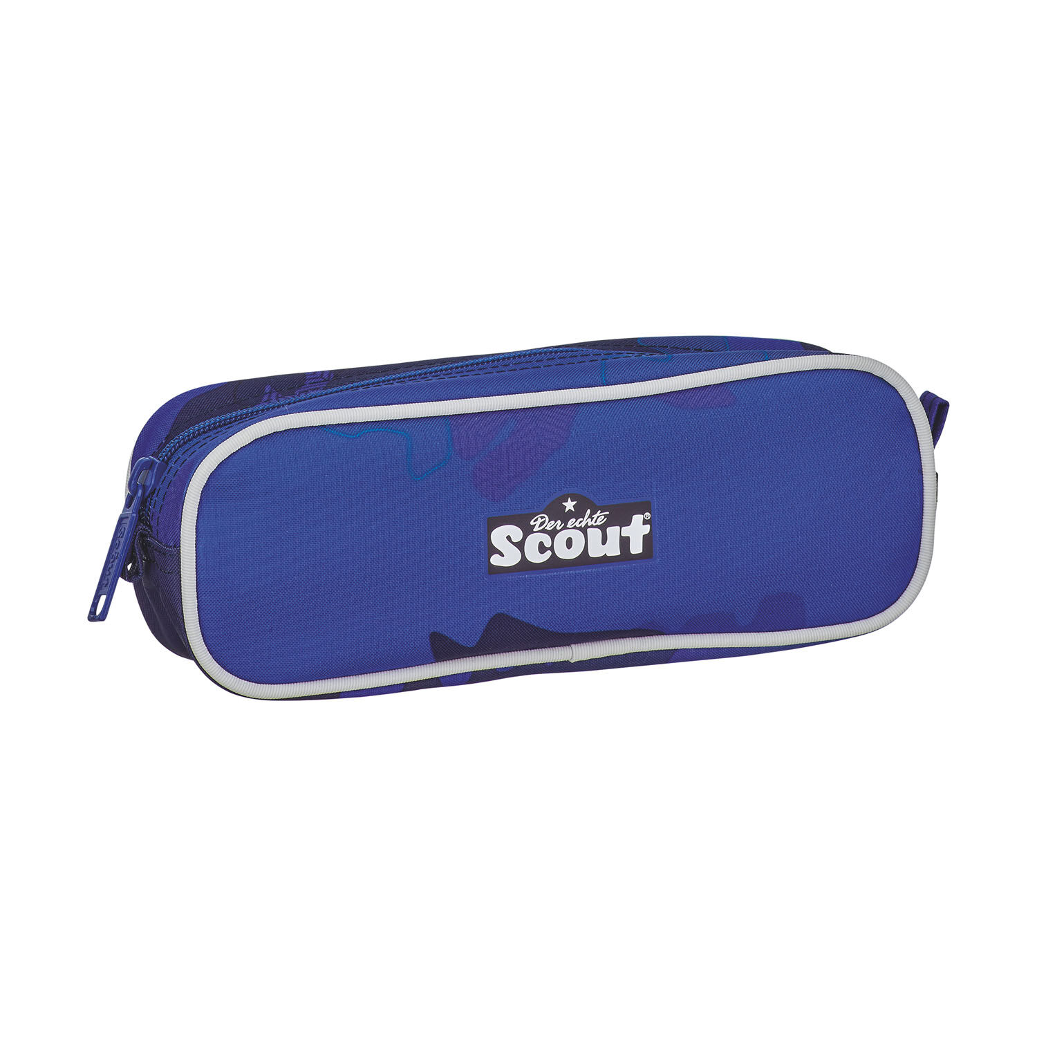 Scout Alpha Schulranzen-Set 4-teilig DIN Blue Police