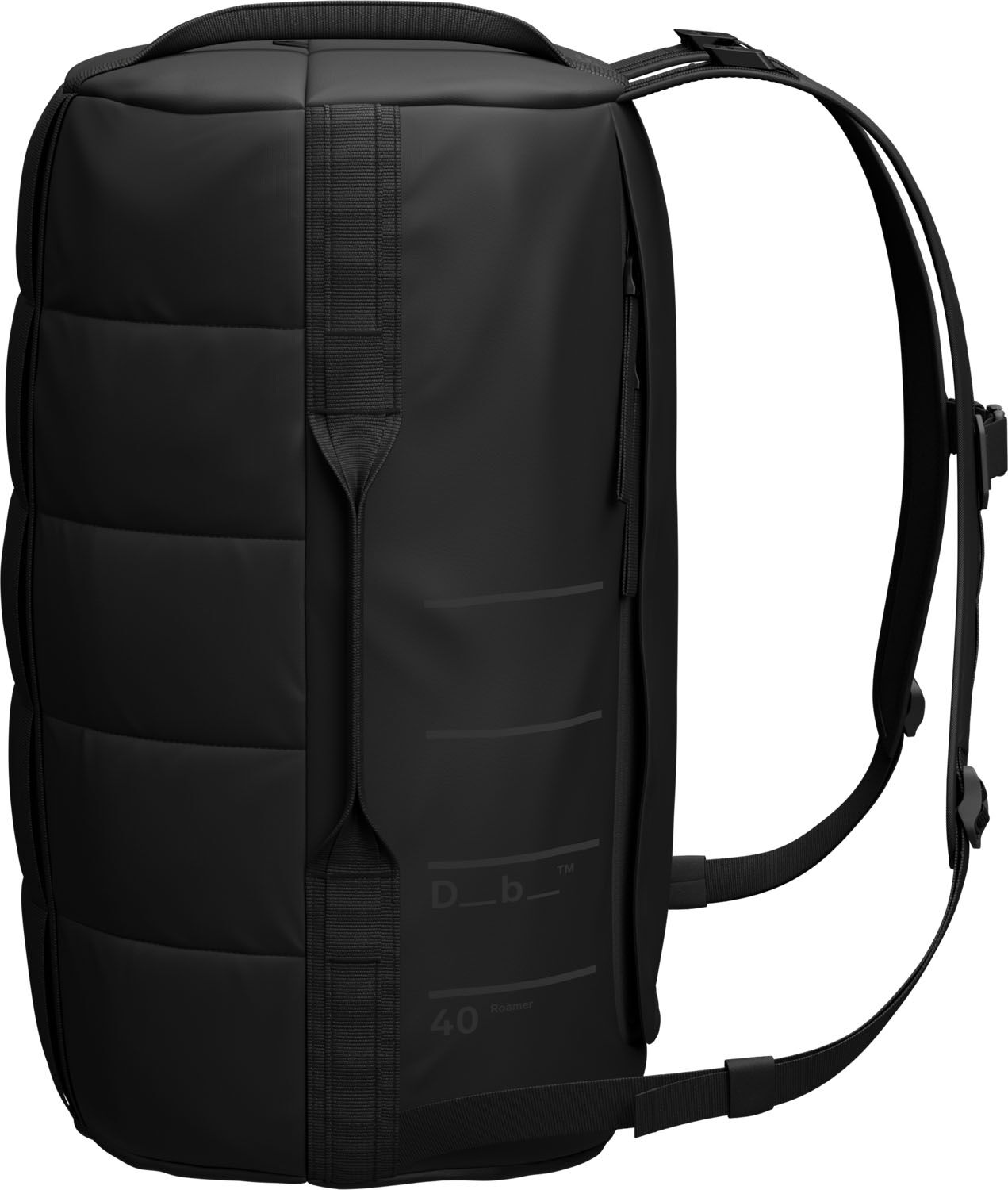 D_b_ Roamer Duffel / Backpack 40L Black Out D_b_ Roamer Duffel / Backpack 40L Black Out