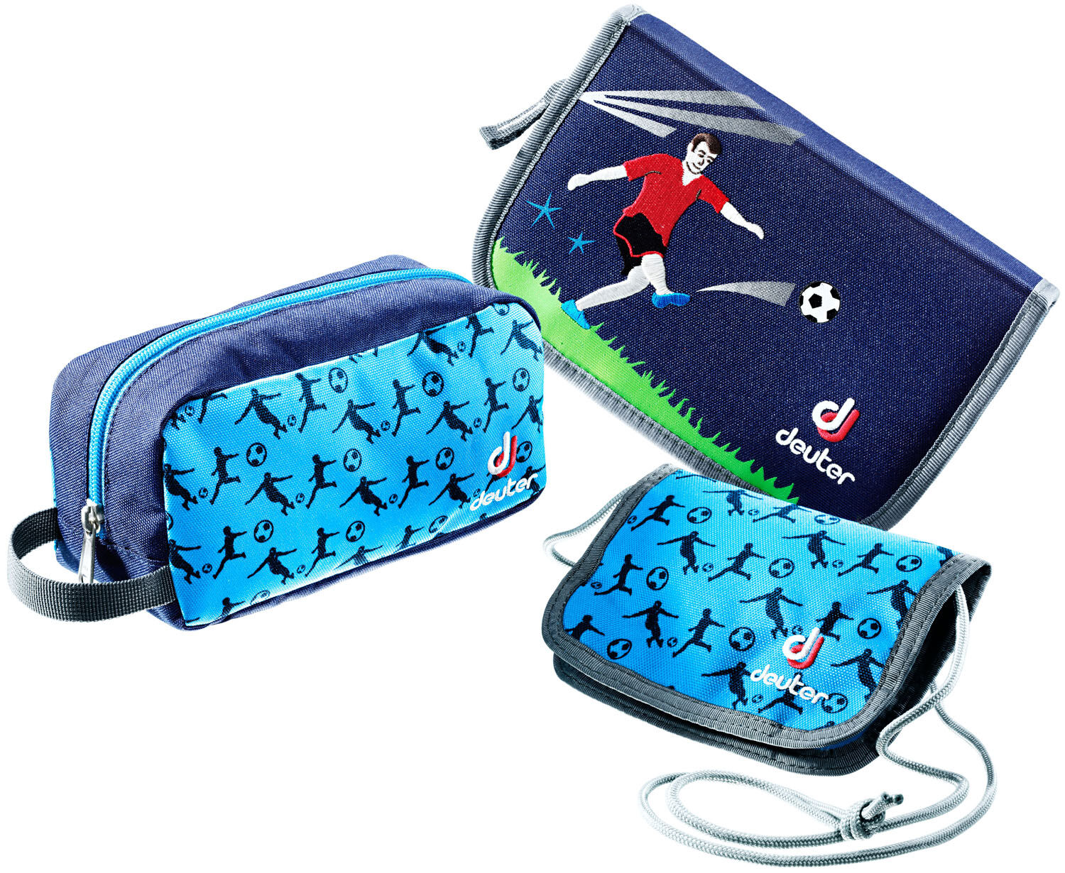 Deuter School OneTwo Set - Sneaker Bag, 5-teilig navy-soccer Deuter School OneTwo Set - Sneaker Bag, 5-teilig navy-soccer