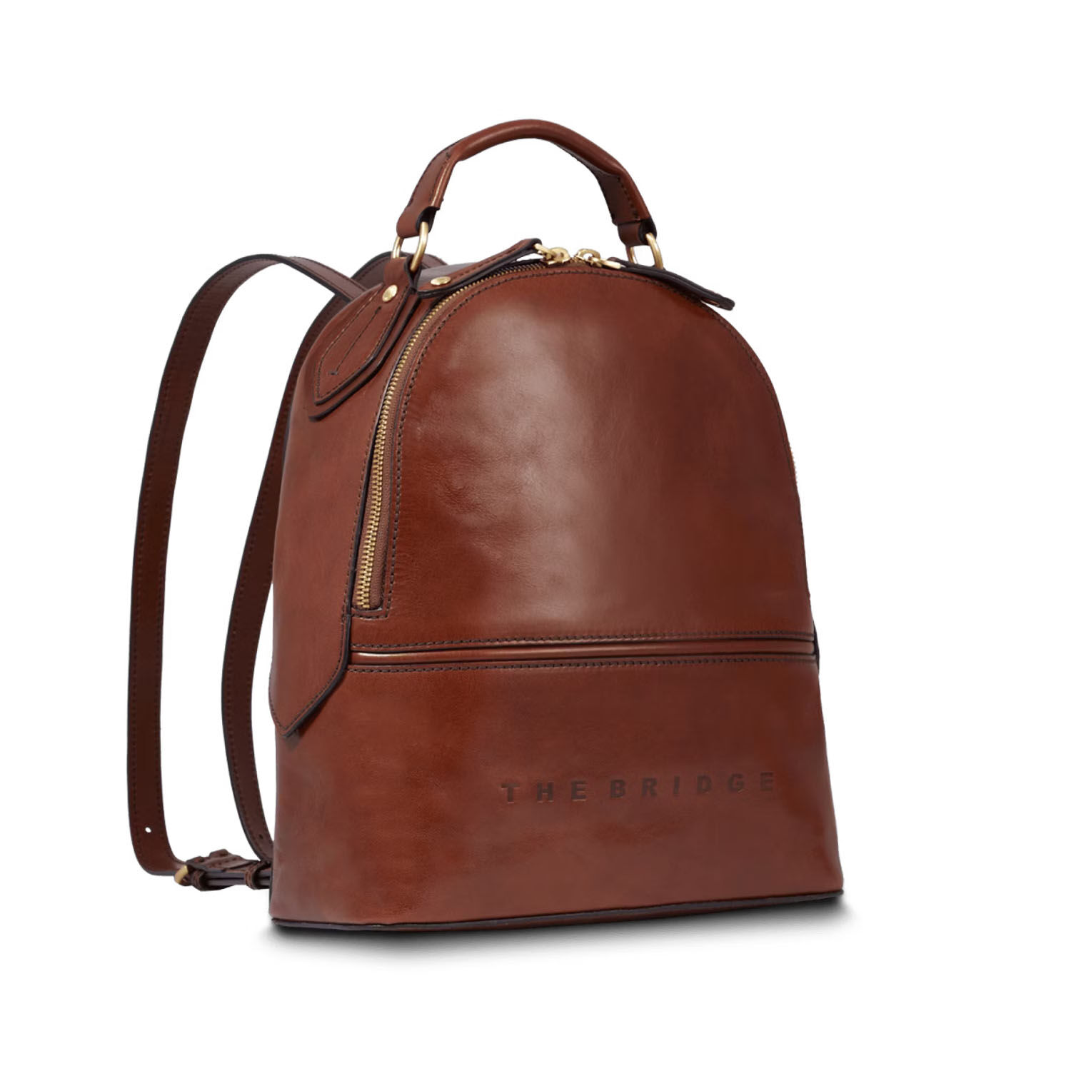 The Bridge Daphne Rucksack -04125301 Braun/Gold