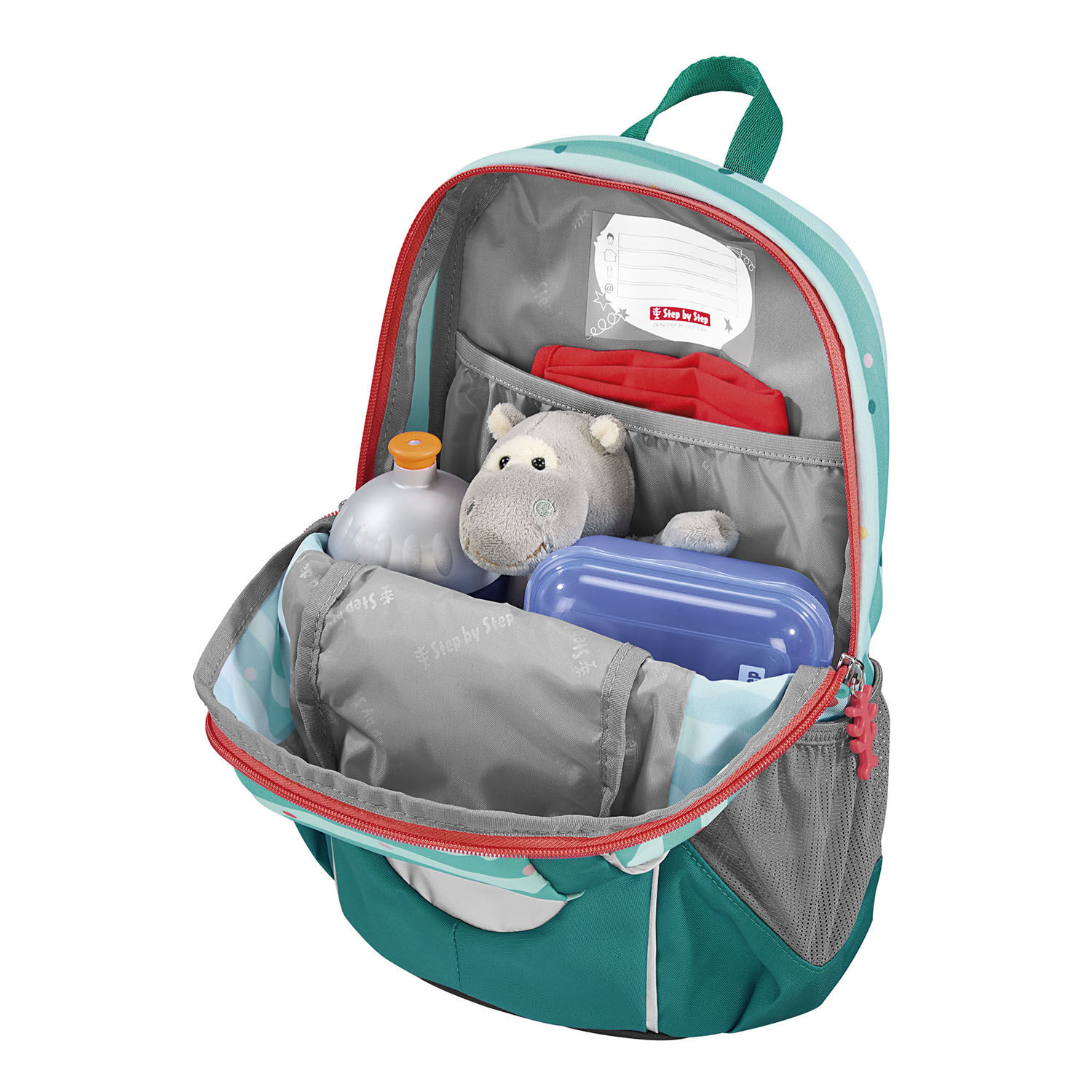 Step by Step Kinderrucksack KIGA MAXI Kindergartenrucksack-Set Dog Lucky