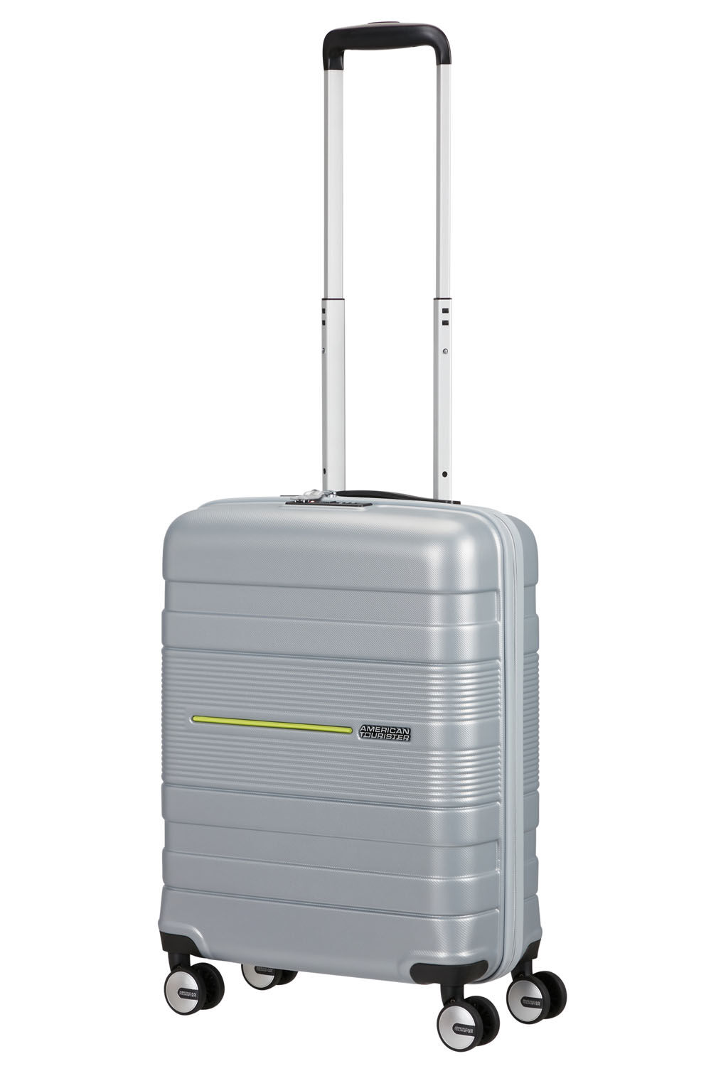 American Tourister Funstripe Handgepäck Trolley 55cm mit 4 Rollen Navy