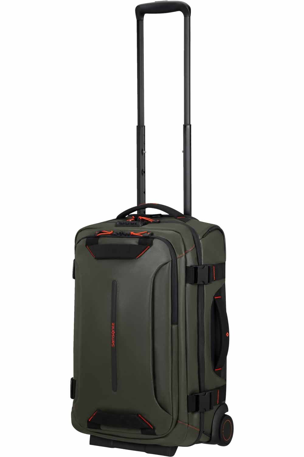 Samsonite Ecodiver Reisetasche mit Rollen & Doppelrahmen 55cm + GRATIS HOTELGUTSCHEIN Climbing Ivy