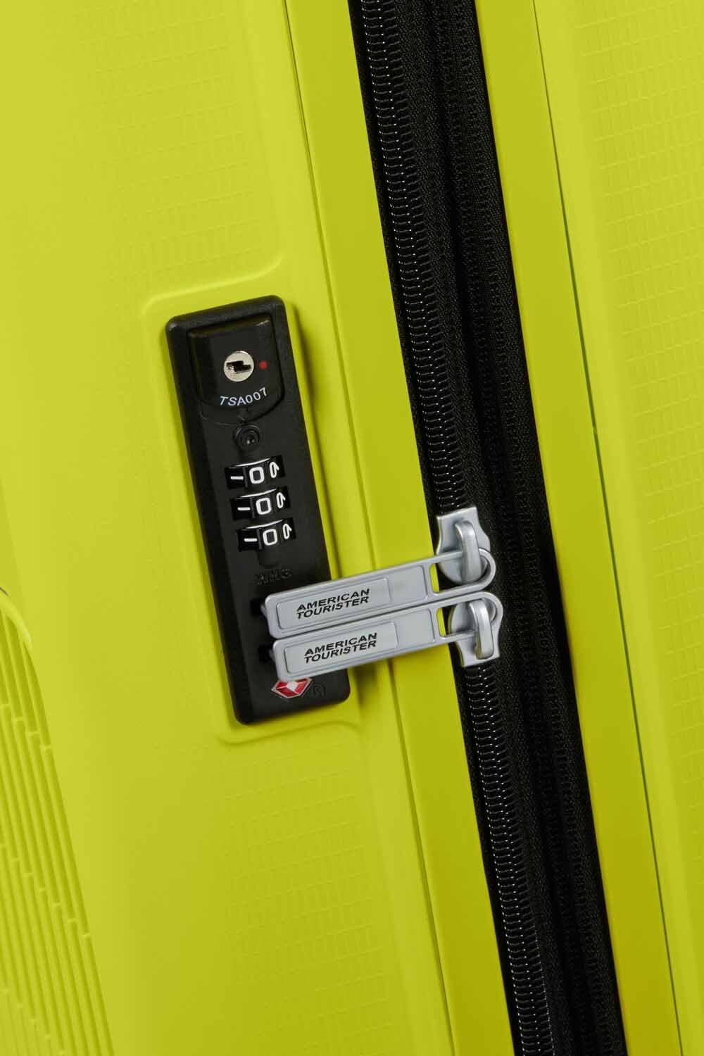 American Tourister AeroStep 67cm Check-in Größe M, erweiterbar Light Lime