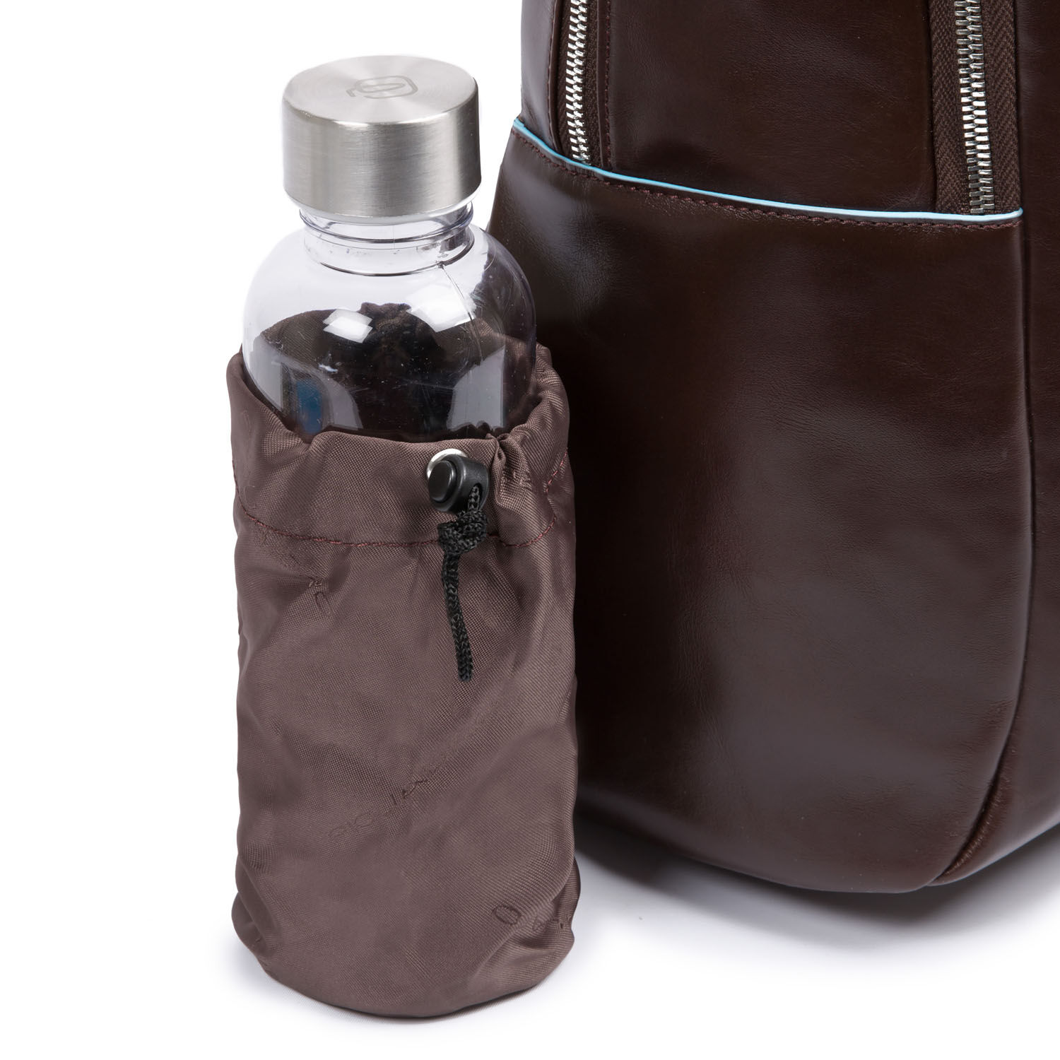 Piquadro Blue Square Großer Laptoprucksack mit 15,6" Notebookfach Nachtblau