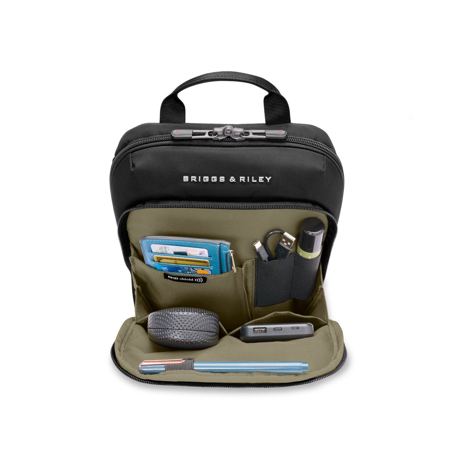 Briggs & Riley HTA Crossbody Bag Black Briggs & Riley HTA Crossbody Bag Black