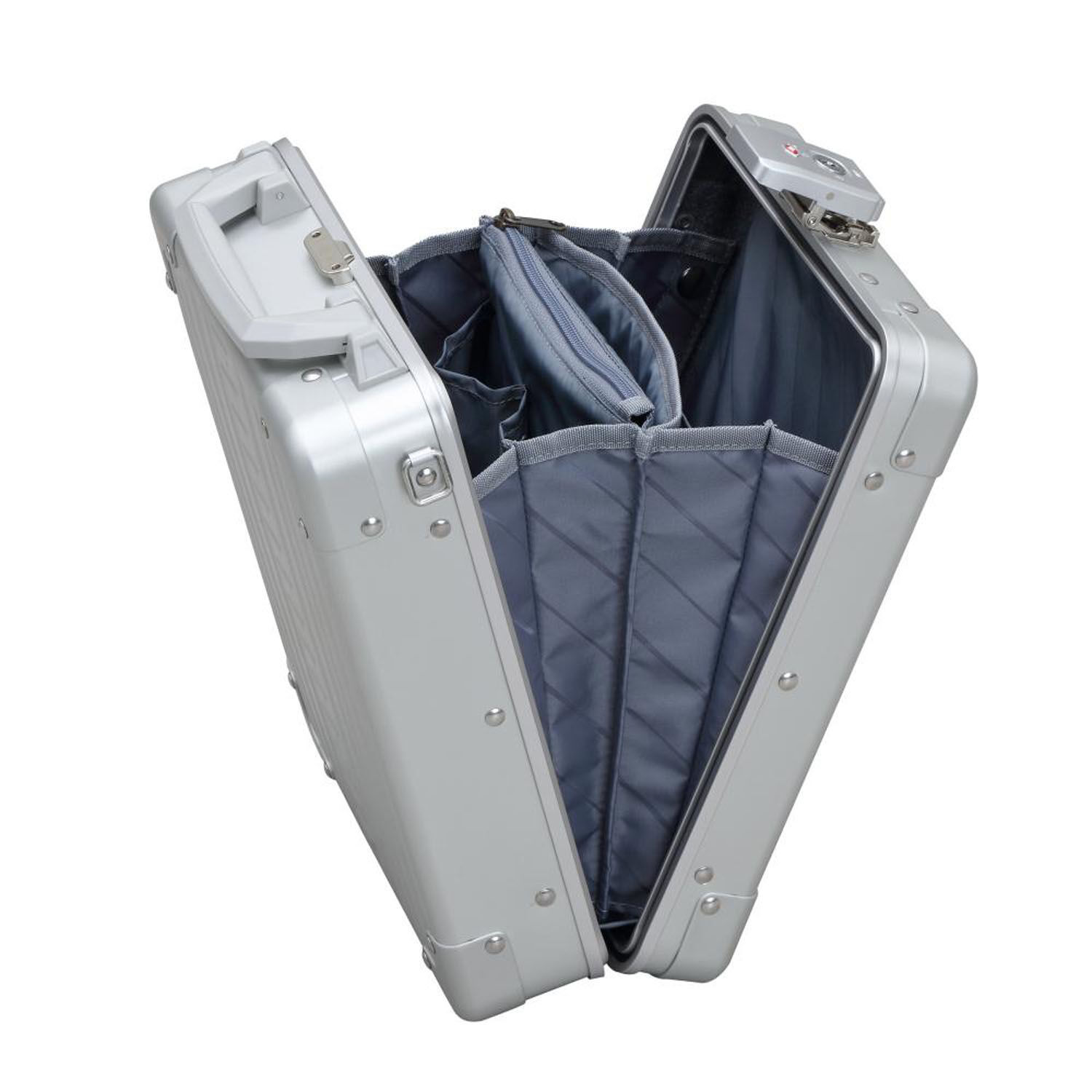 Aleon Business Briefcase Vertical 13" Silber