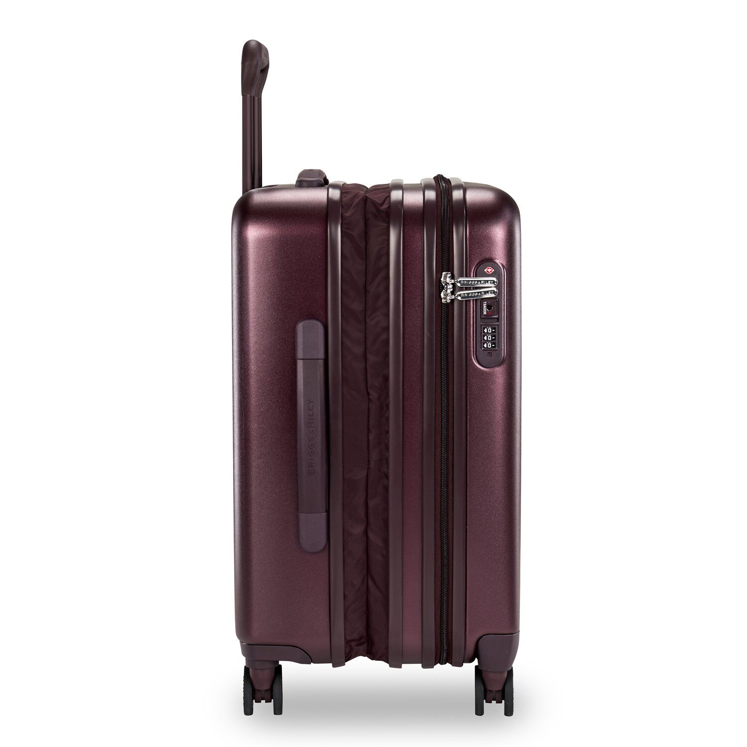Briggs & Riley Sympatico 2.0 International Carry-On Expandable Spinner Plum Briggs & Riley Sympatico 2.0 International Carry-On Expandable Spinner Plum