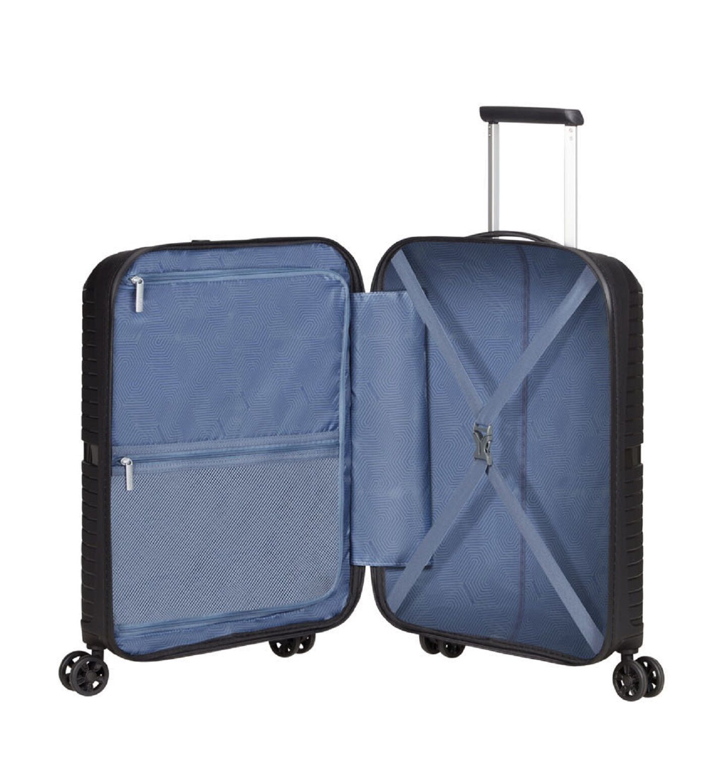 American Tourister Airconic Handgepäck Trolley 55cm mit 4 Rollen + GRATIS HOTELGUTSCHEIN Onyx Black American Tourister Airconic Handgepäck Trolley 55cm mit 4 Rollen + GRATIS HOTELGUTSCHEIN Onyx Black