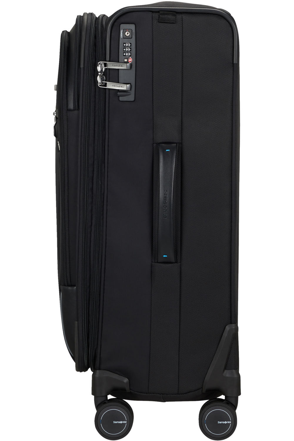 Samsonite Spectrolite 3.0 TRVL Trolley mit 4 Rollen erweiterbar 68cm + GRATIS HOTELGUTSCHEIN Black