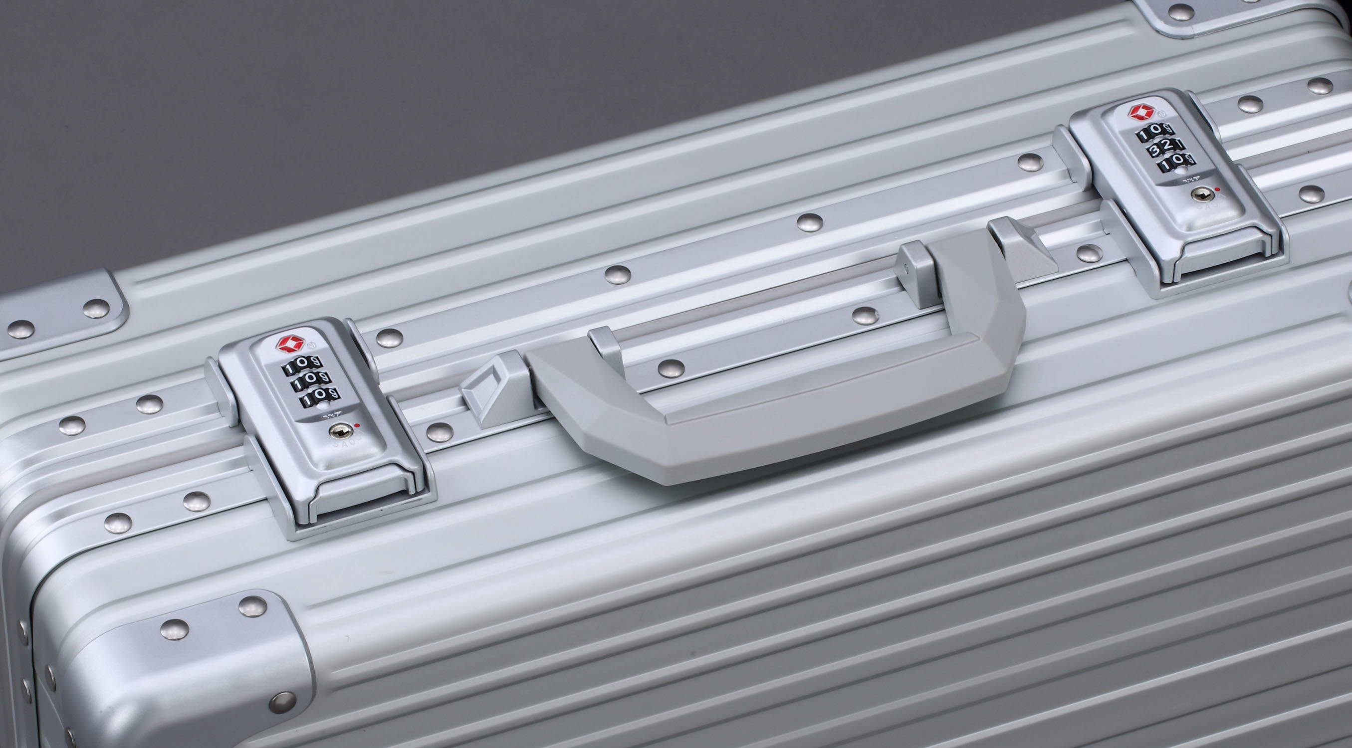 Aleon Traveler Koffer 26" Platin - Silber Aleon Traveler Koffer 26" Platin - Silber