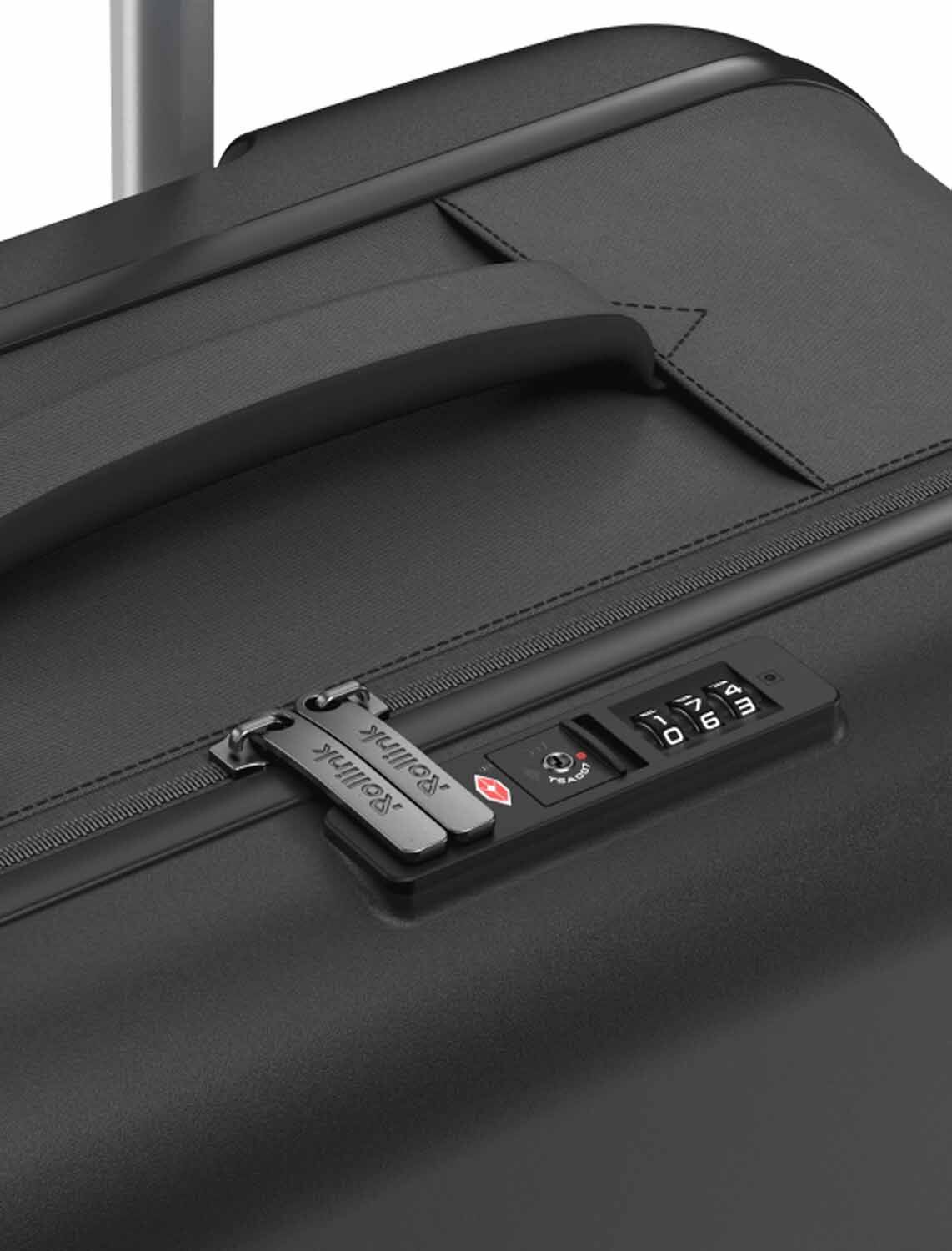 Rollink Vega 360 26" Check-In M, 4-Rollen Black