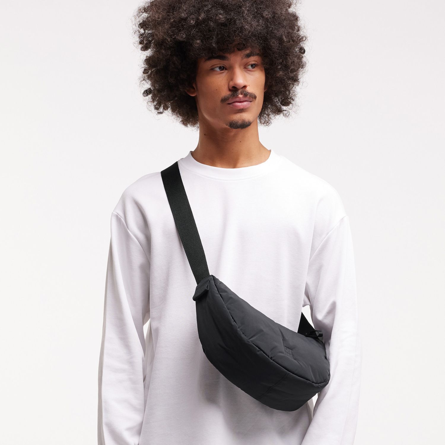 GOT BAG Cloud Moon Bag Small Monochrome black