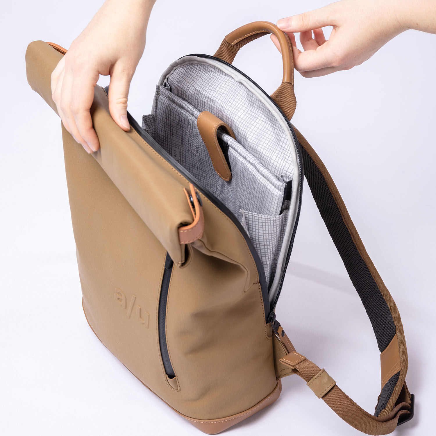 aunts & uncles Japan Wakayama Rolltop Rucksack mit 13" Notebookfach apple butter