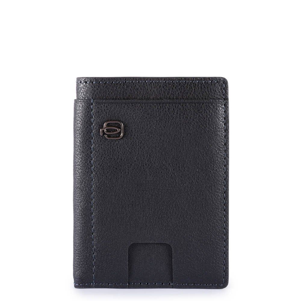 Piquadro Black Square Kreditkartenetui mit RFID-Blocker Nachtblau Piquadro Black Square Kreditkartenetui mit RFID-Blocker Nachtblau