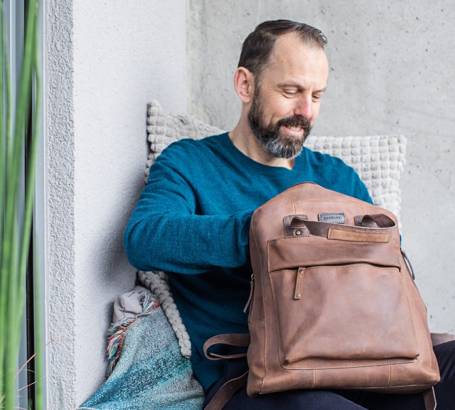 Harold's Antic Casual Rucksack natur