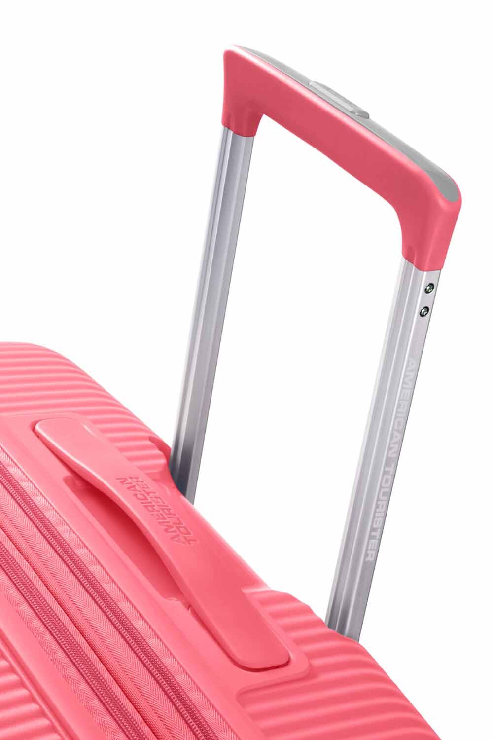 American Tourister Soundbox Trolley S 4R 55cm, erweiterbar Sun Kissed Coral