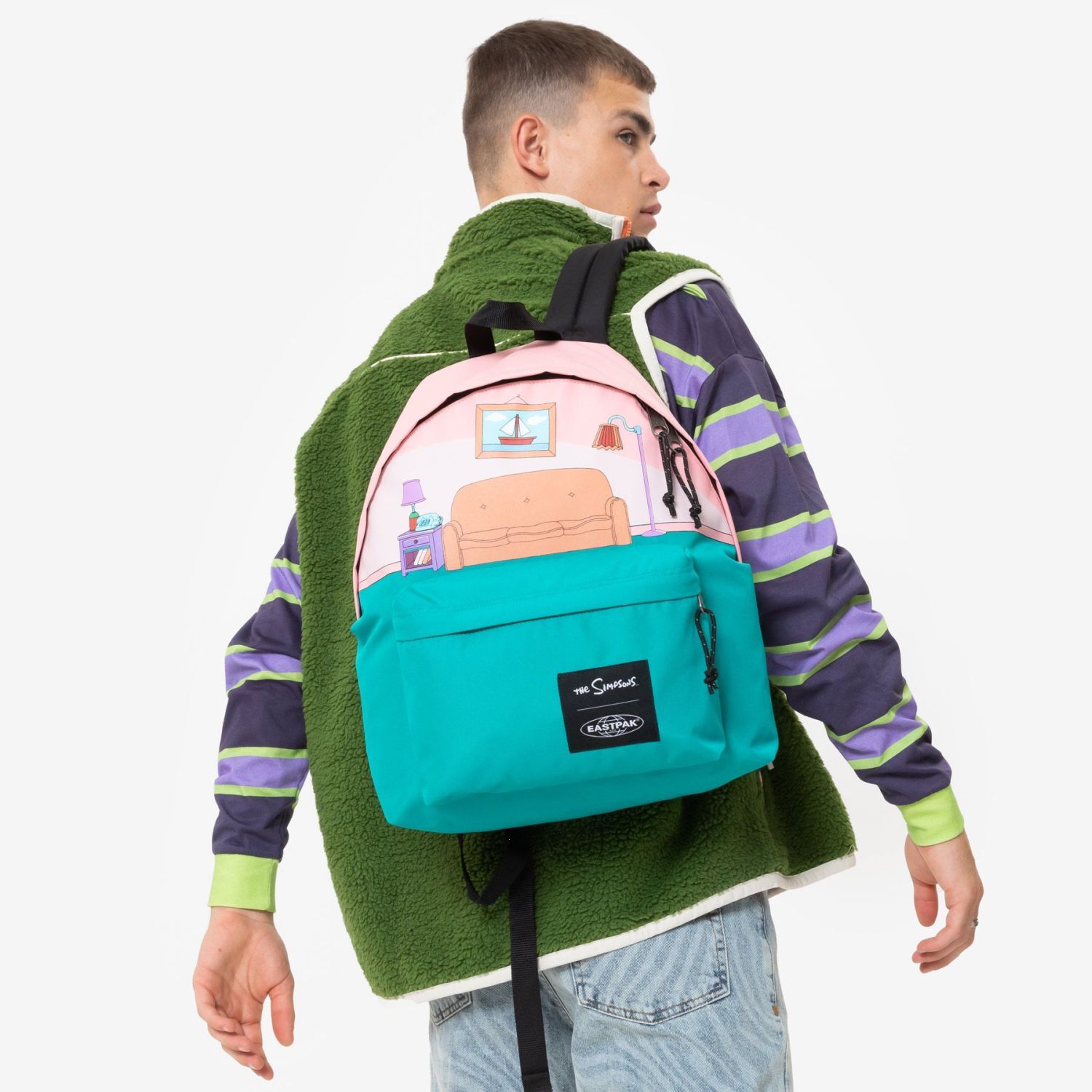 Eastpak Padded Pak'r® SPECIAL EDITION Rucksack The Simpsons Sofa