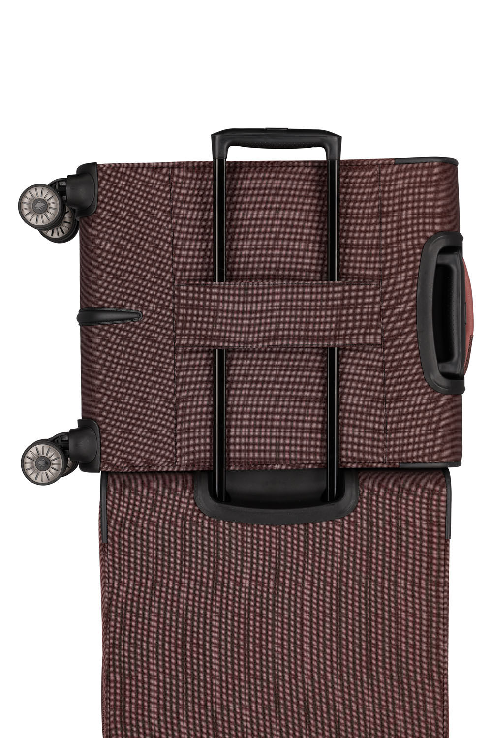 Travelite Viia Trolley-Set 4-Rad L erw./M erw./S/Reisetasche Frühlingsrose