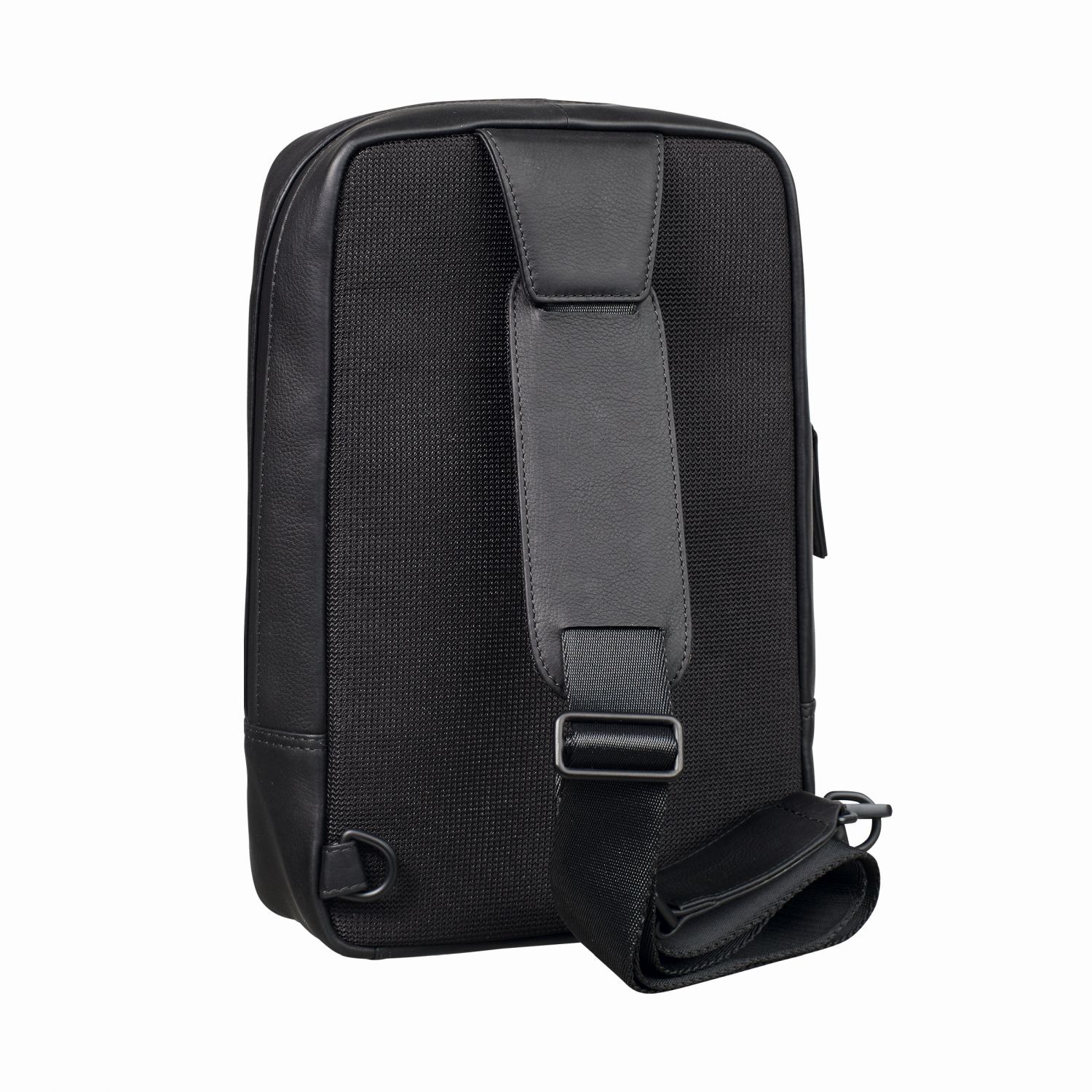 Leonhard Heyden Den Haag Leder-Crossbag Schwarz Leonhard Heyden Den Haag Leder-Crossbag Schwarz