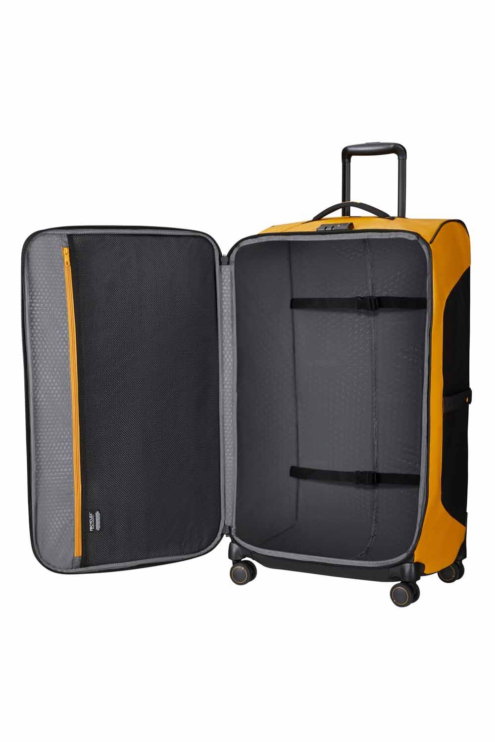 Samsonite Ecodiver Trolley mit 4 Rollen 79cm + GRATIS HOTELGUTSCHEIN Gelb