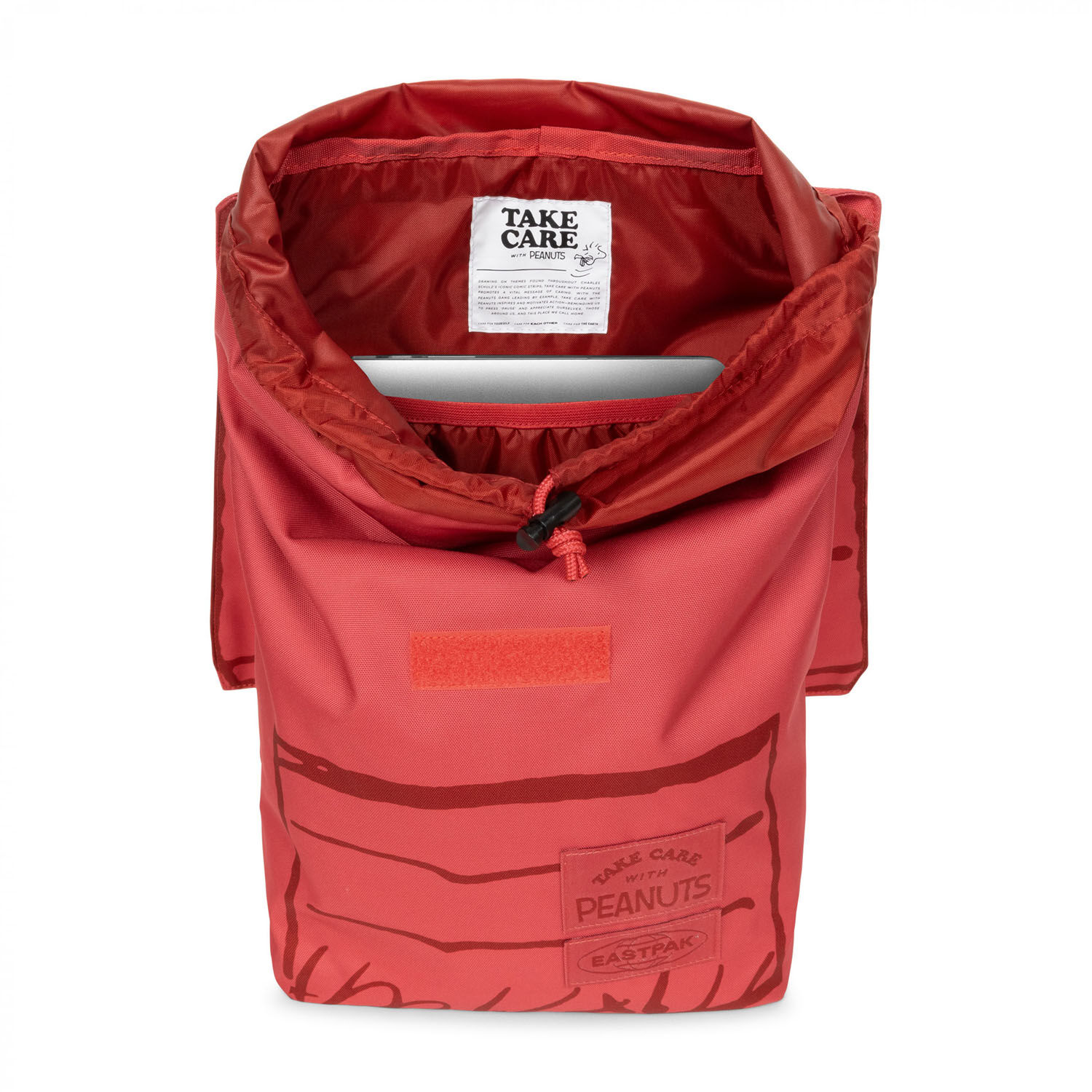 Eastpak Snoopy House Peanuts Doghouse Rucksack rot
