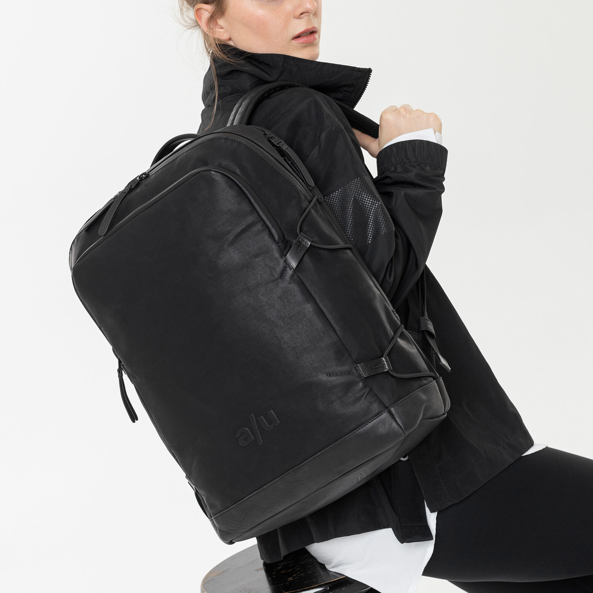 aunts & uncles Japan Kawaguchi Rucksack mit 15" Notebookfach black