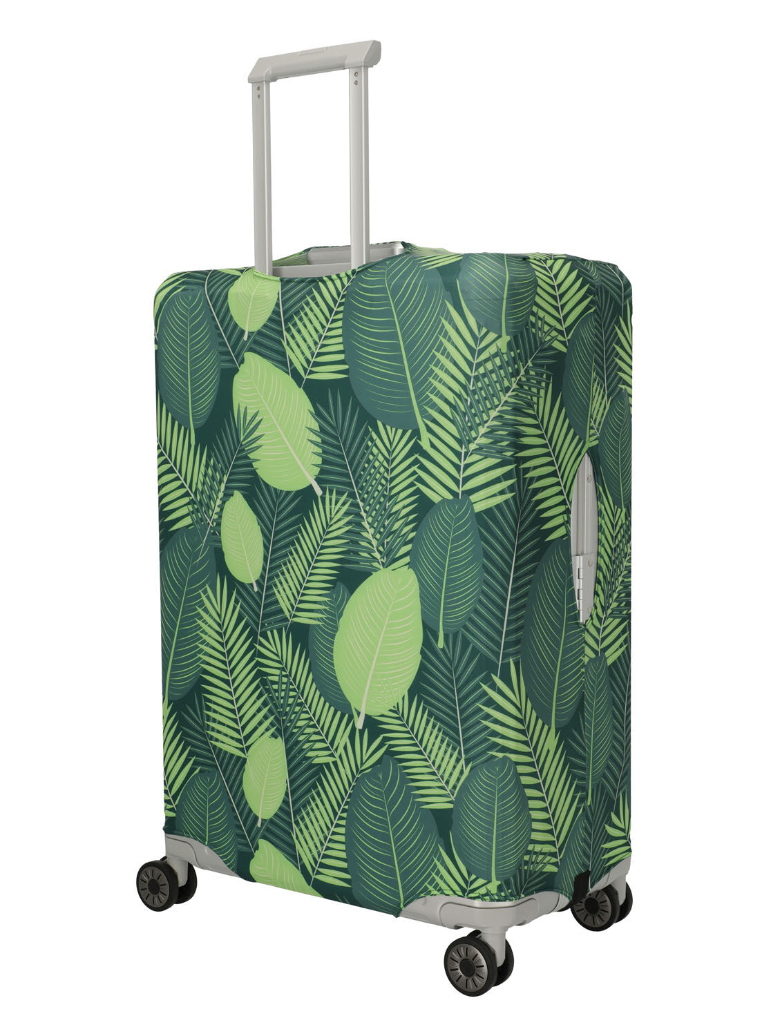 Travelite Accessoires Kofferhülle L Blau "Federn"