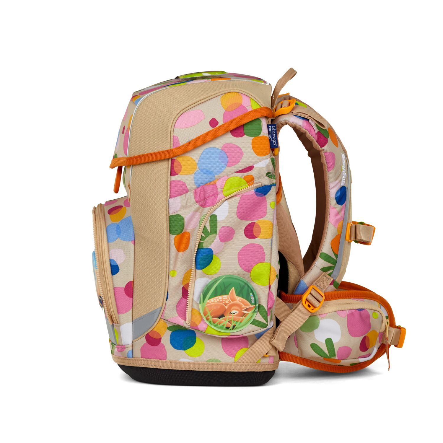 ergobag cubo ECO HERO 5-teiliges Schulrucksack-Set 2025 Flower PowBär ergobag cubo ECO HERO 5-teiliges Schulrucksack-Set 2025 Flower PowBär