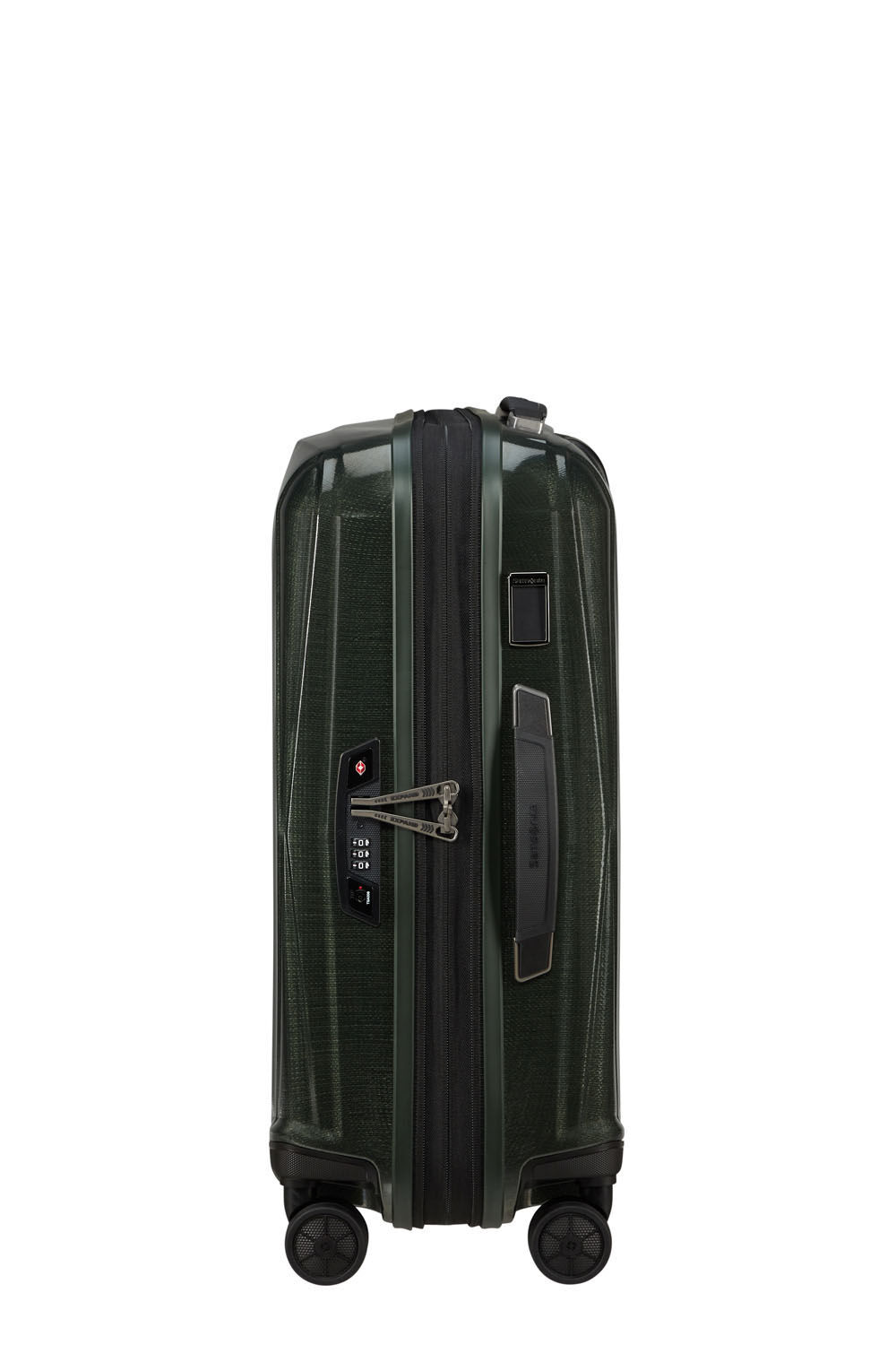 Samsonite Major-Lite Trolley mit 4 Rollen erweiterbar 55cm + GRATIS HOTELGUTSCHEIN Climbing Ivy