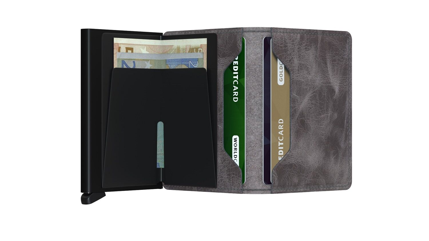 Secrid Slimwallet Vintage SV-Grey-Black