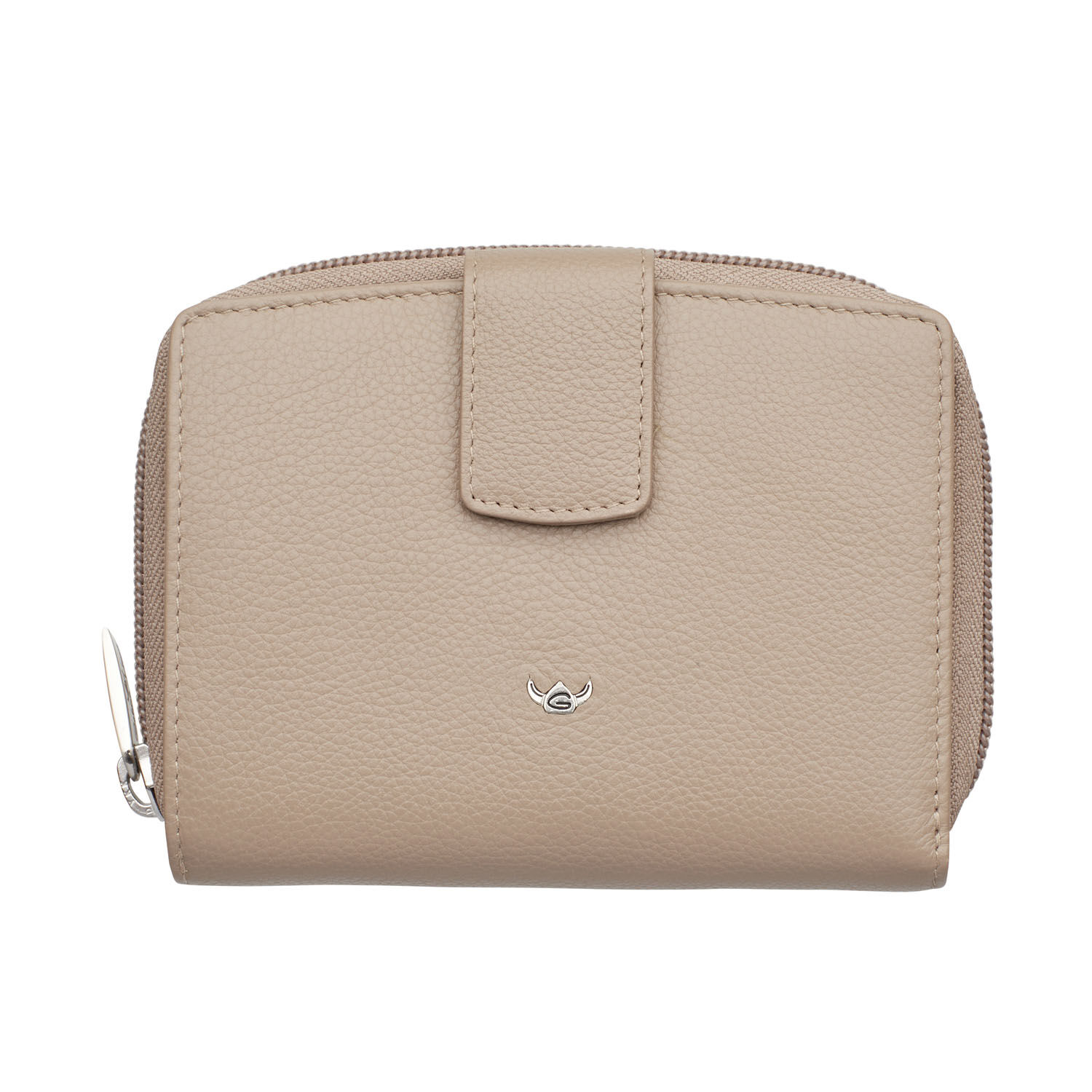 Golden Head Madrid Kombischeintasche mit Riegel taupe