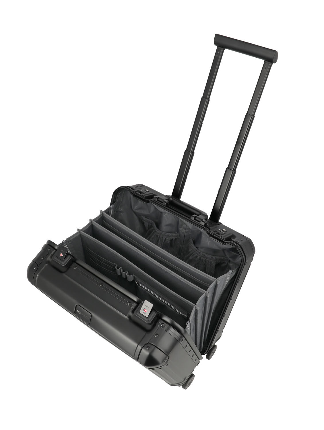 Travelite Next Businesswheeler 4-Rollen Schwarz