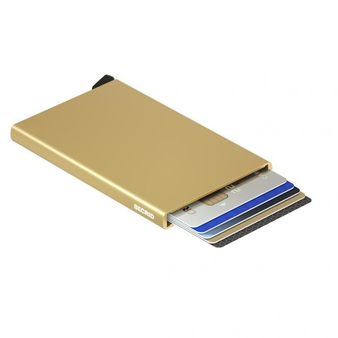 Secrid Cardprotector aus Aluminium C-Gold