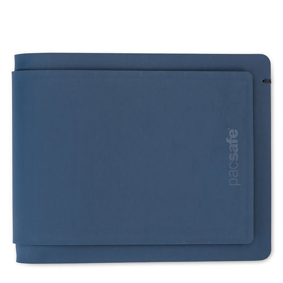 pacsafe RFIDsafe TEC Bifold Plus Geldbörse mit RFID-Schutz Navy/Blue