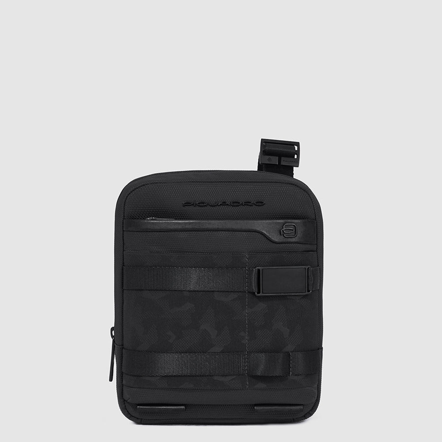 Piquadro FX Umhängetasche mit iPad®-Fach Schwarz