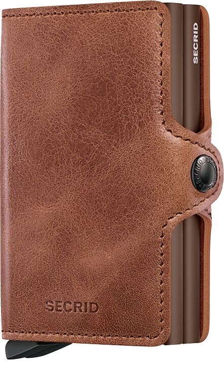 Secrid Twinwallet Vintage 8/12 Geschützte Karten TV-Cognac-Brown