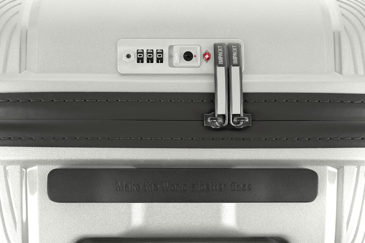 IMPACKT IP1 Koffer M, 4-Rollen olar white "Make the world.."