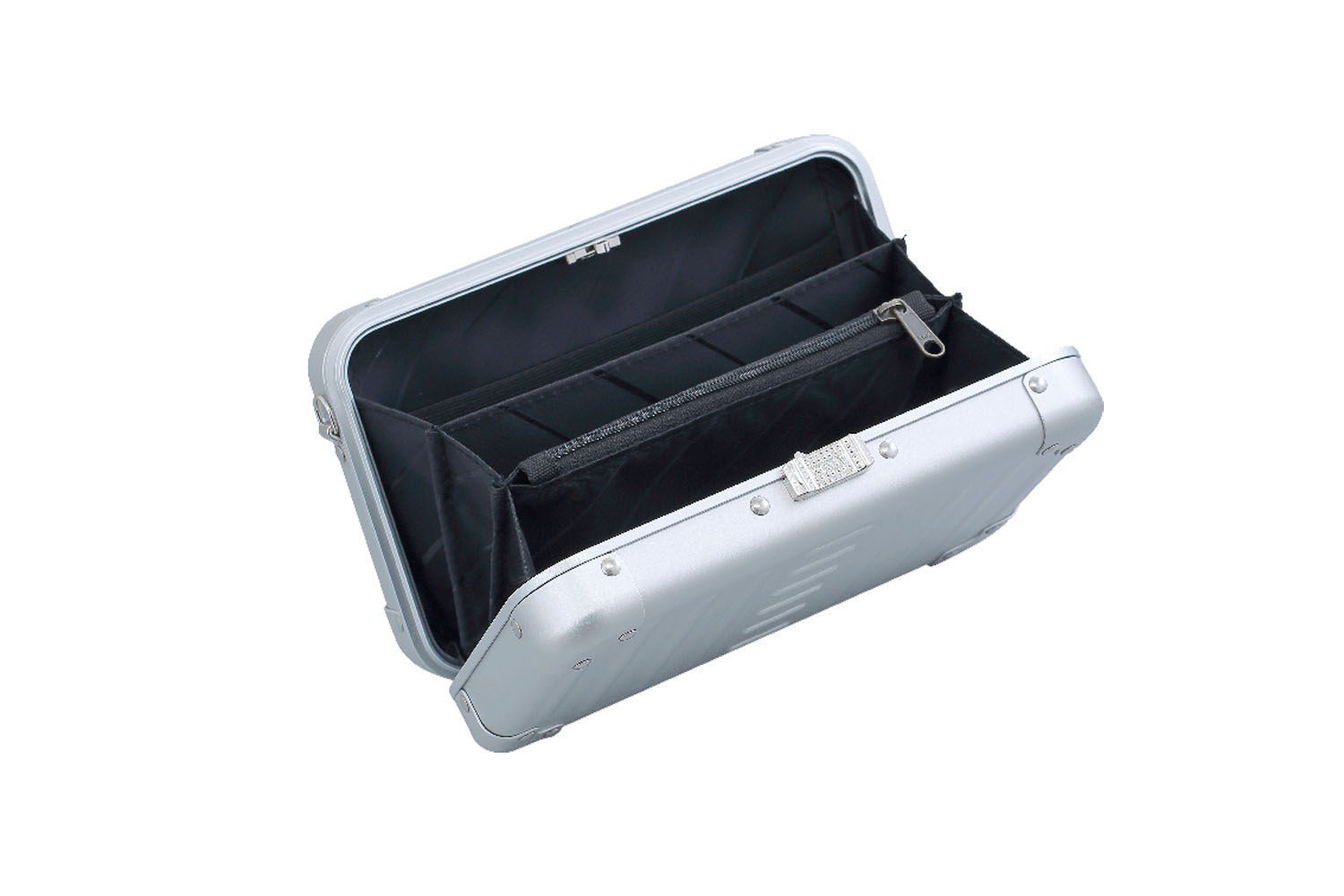 Aleon Lifestyle Vanity Case 7,5", Querformat Silber
