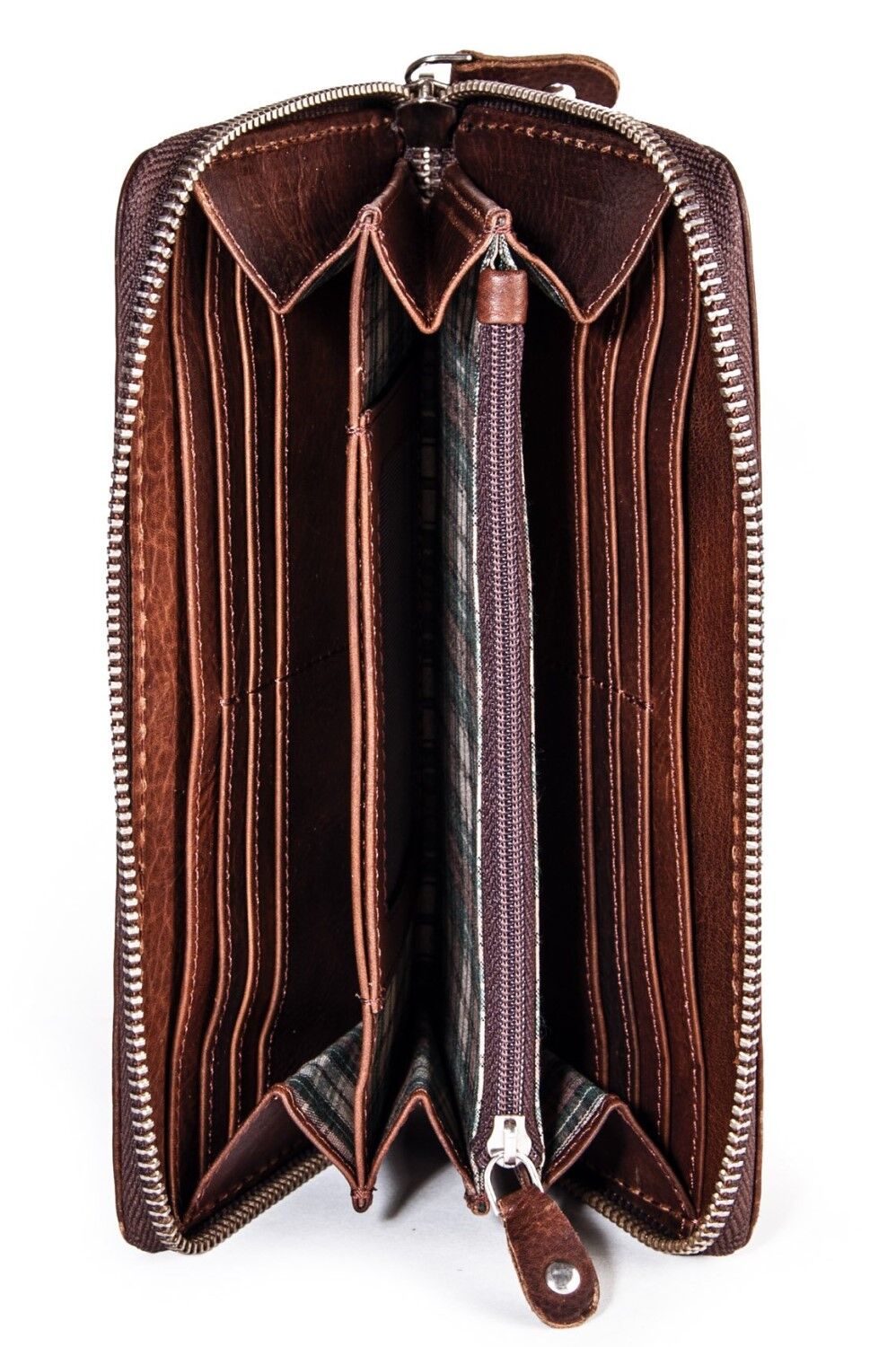 Harold's Saddle Reißverschluss-Börse L Braun Harold's Saddle Reißverschluss-Börse L Braun