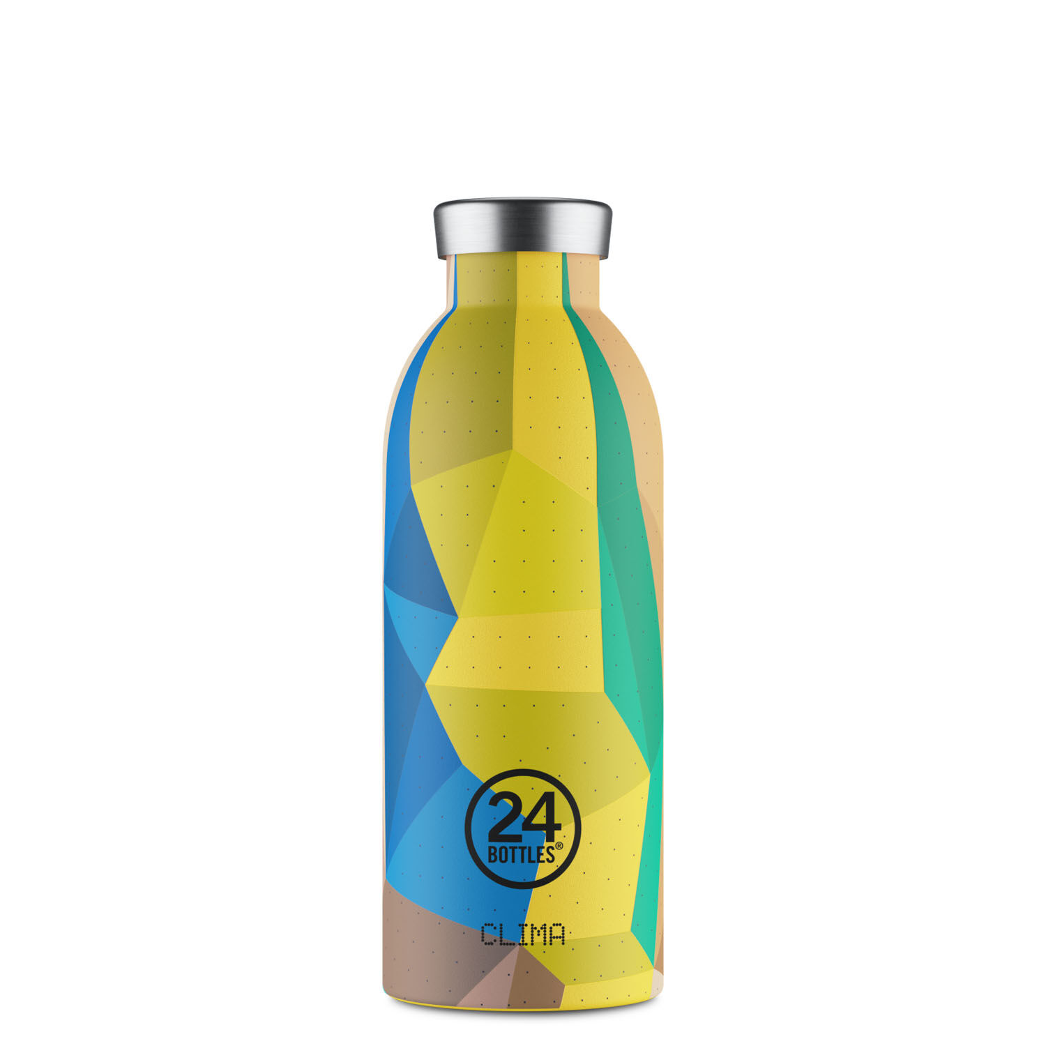 24Bottles® Clima Bottle Vertigo 500ml Yellow Vertigo