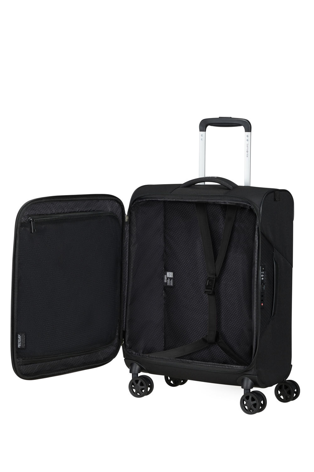 Samsonite Litebeam Trolley mit 4 Rollen 55cm Schwarz Samsonite Litebeam Trolley mit 4 Rollen 55cm Schwarz
